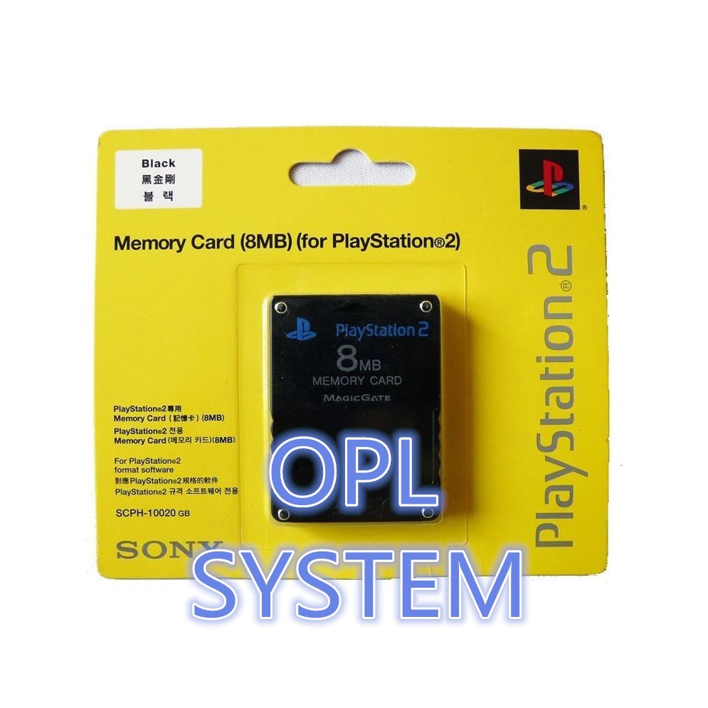 memory card ps2 opl
