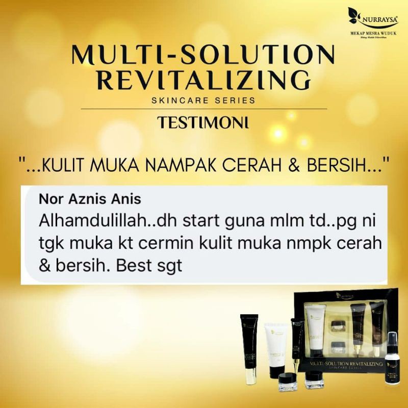 Buy Skincare 5 In 1 Nurraysa Di Jamin Original Free Gift Seetracker Malaysia