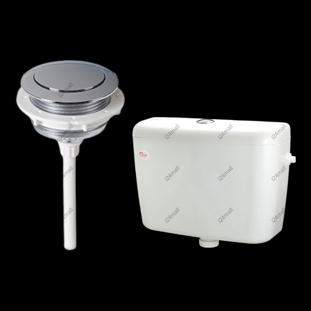 [Stock Clearance] 38MM Single Flush Button Presh Push Button Toilet