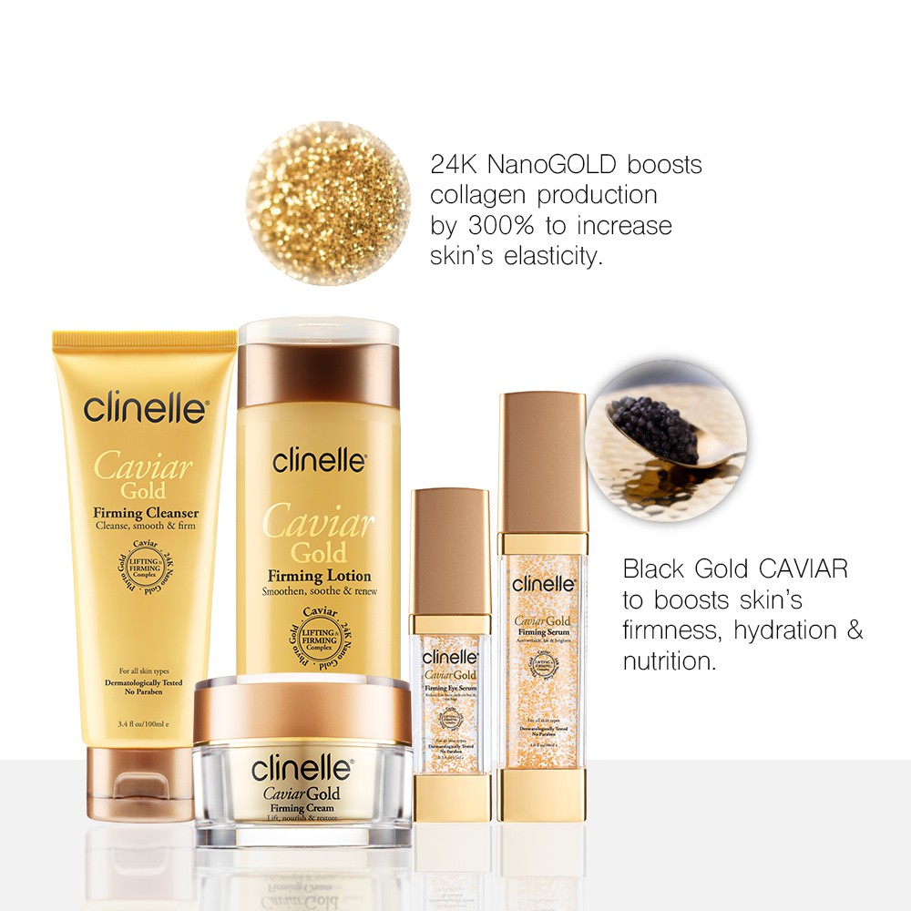 clinelle caviar gold eye serum review