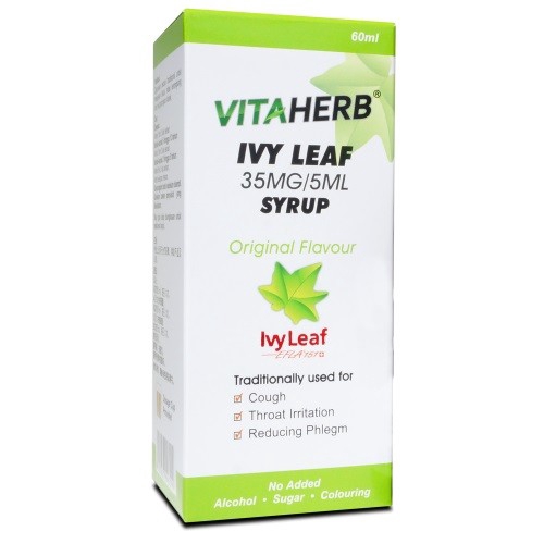 Vitaherb Ivy Leaf 35mg 5ml Syrup Original 100ml Shopee Malaysia