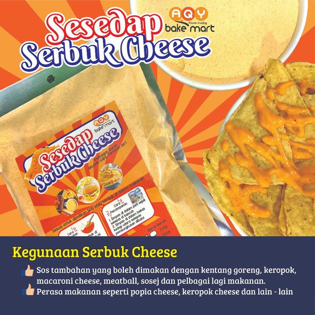 cara bancuh serbuk cheese