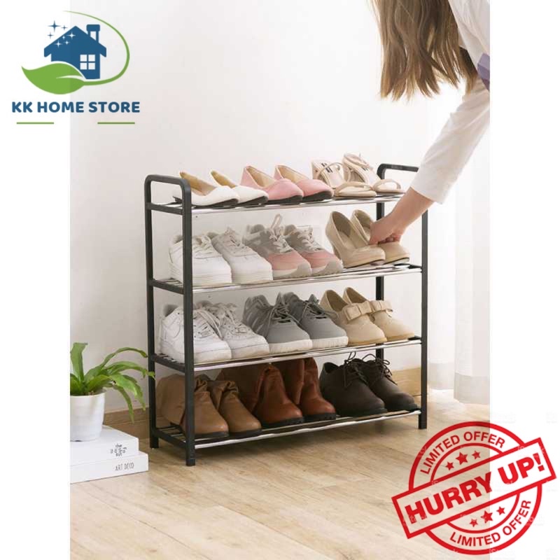 Simple Multi Layers Shoe Rack Dormitory Shelves Household Living Room Detachable SpaceSaving