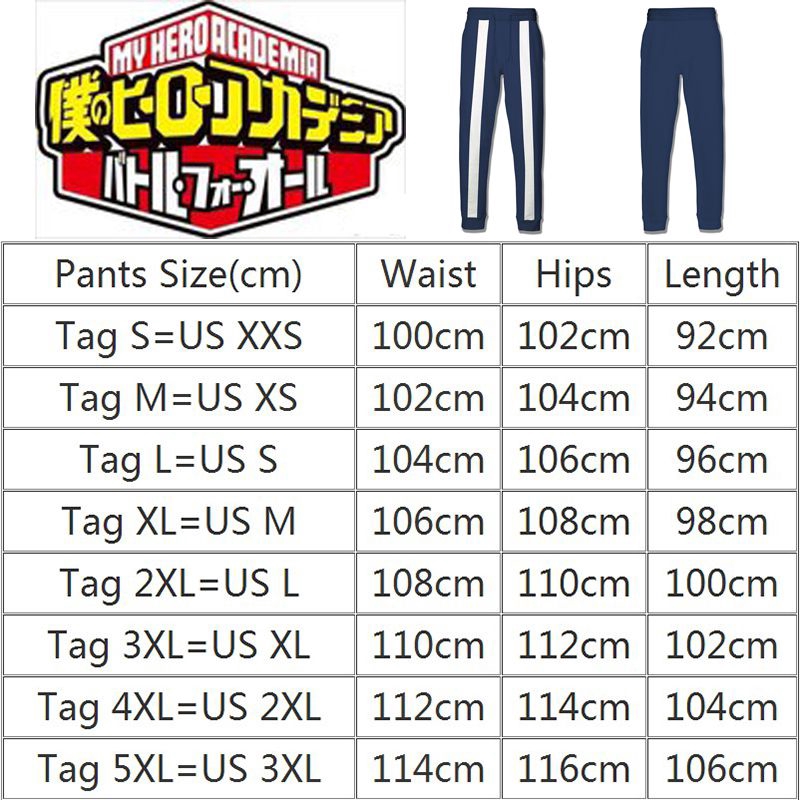 102 cm pants size