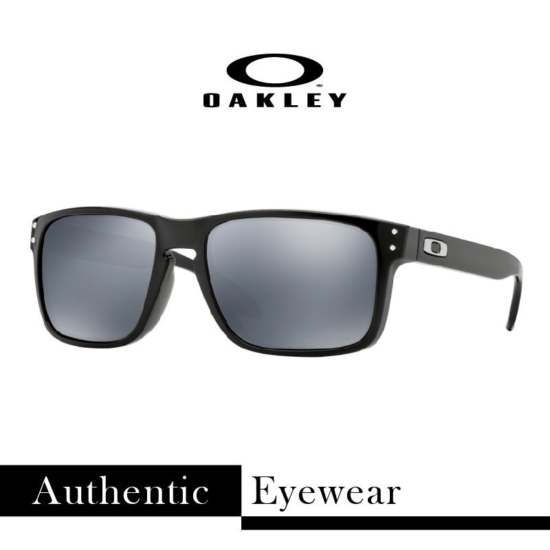 oakley holbrook black iridium polarized
