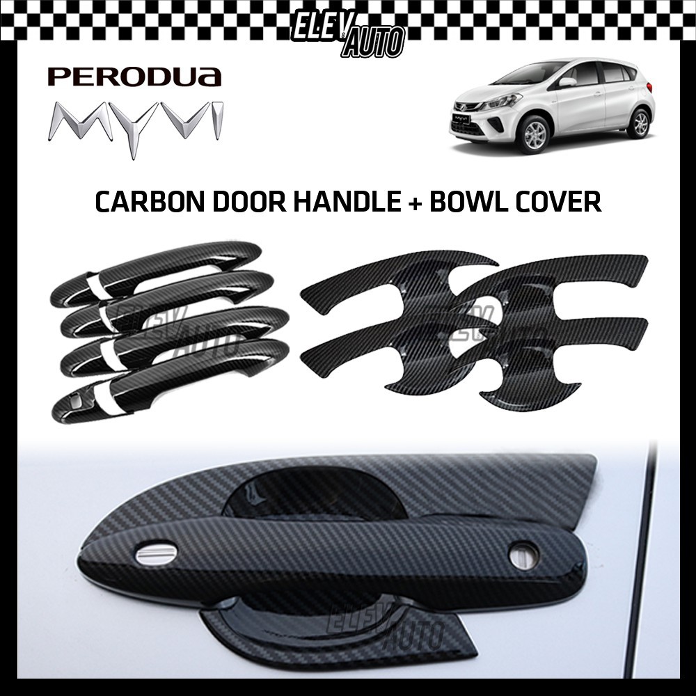 axia accessories 🔥TOP SELLER🔥JX CARBON Door Handle Cover Door 