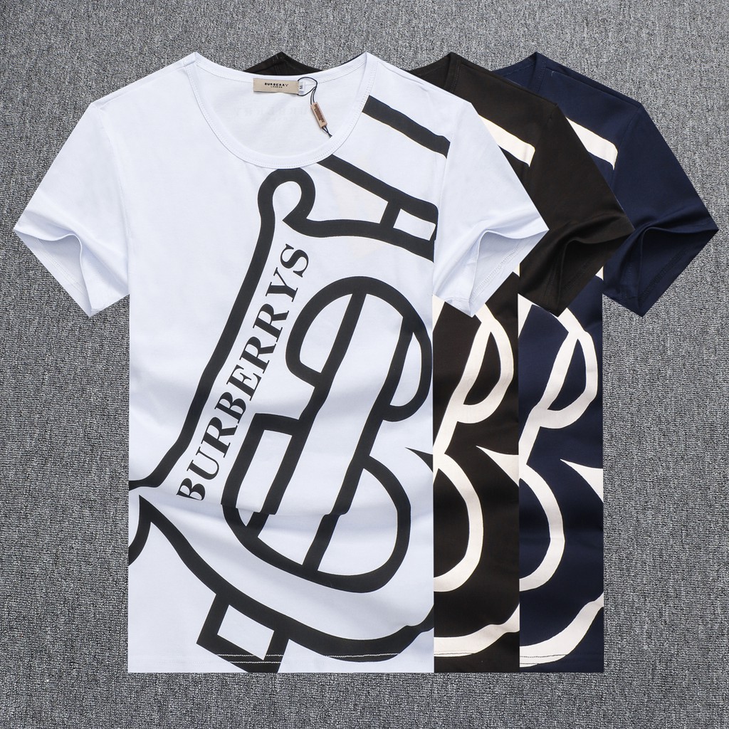 burberry round neck t shirt
