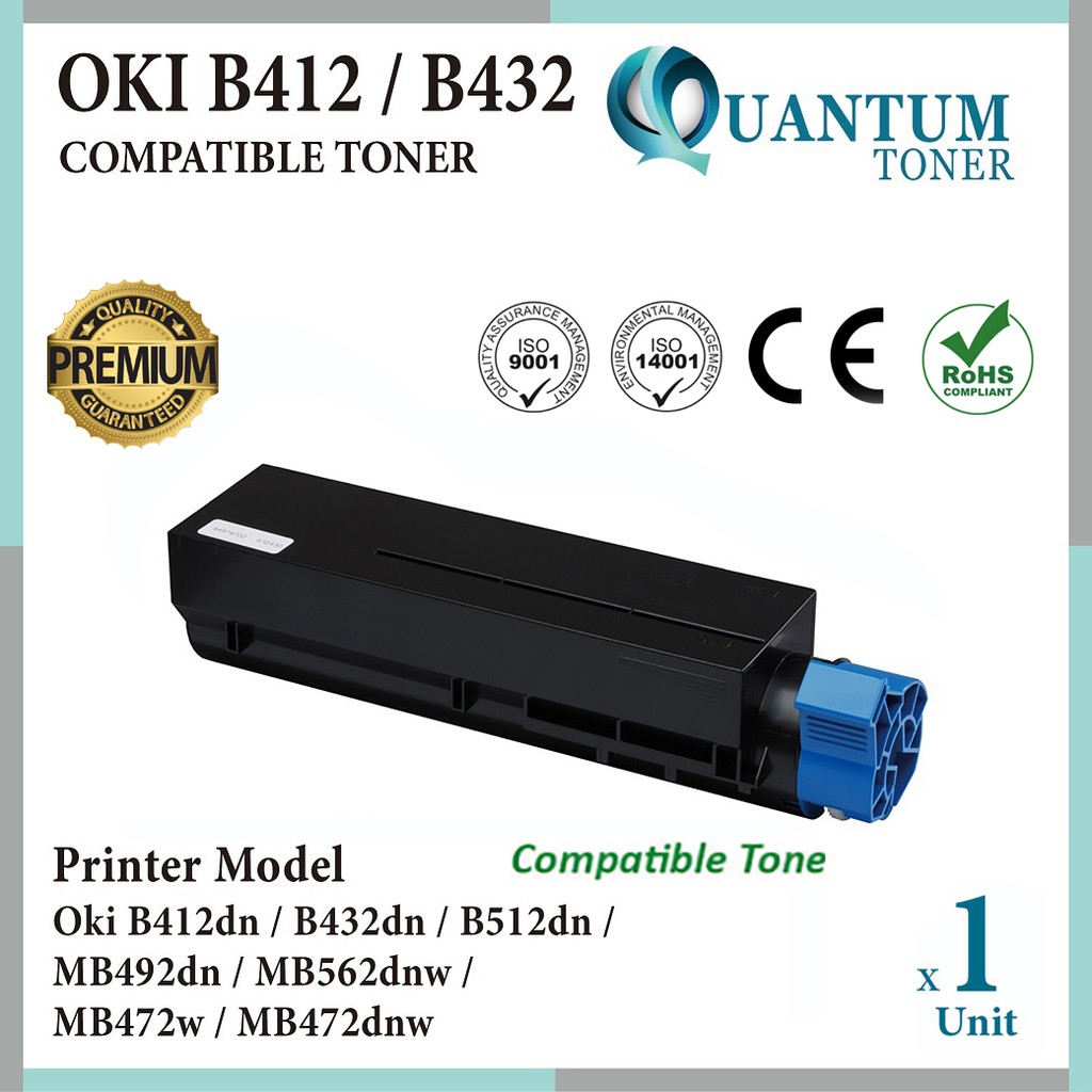 oki b512dn toner