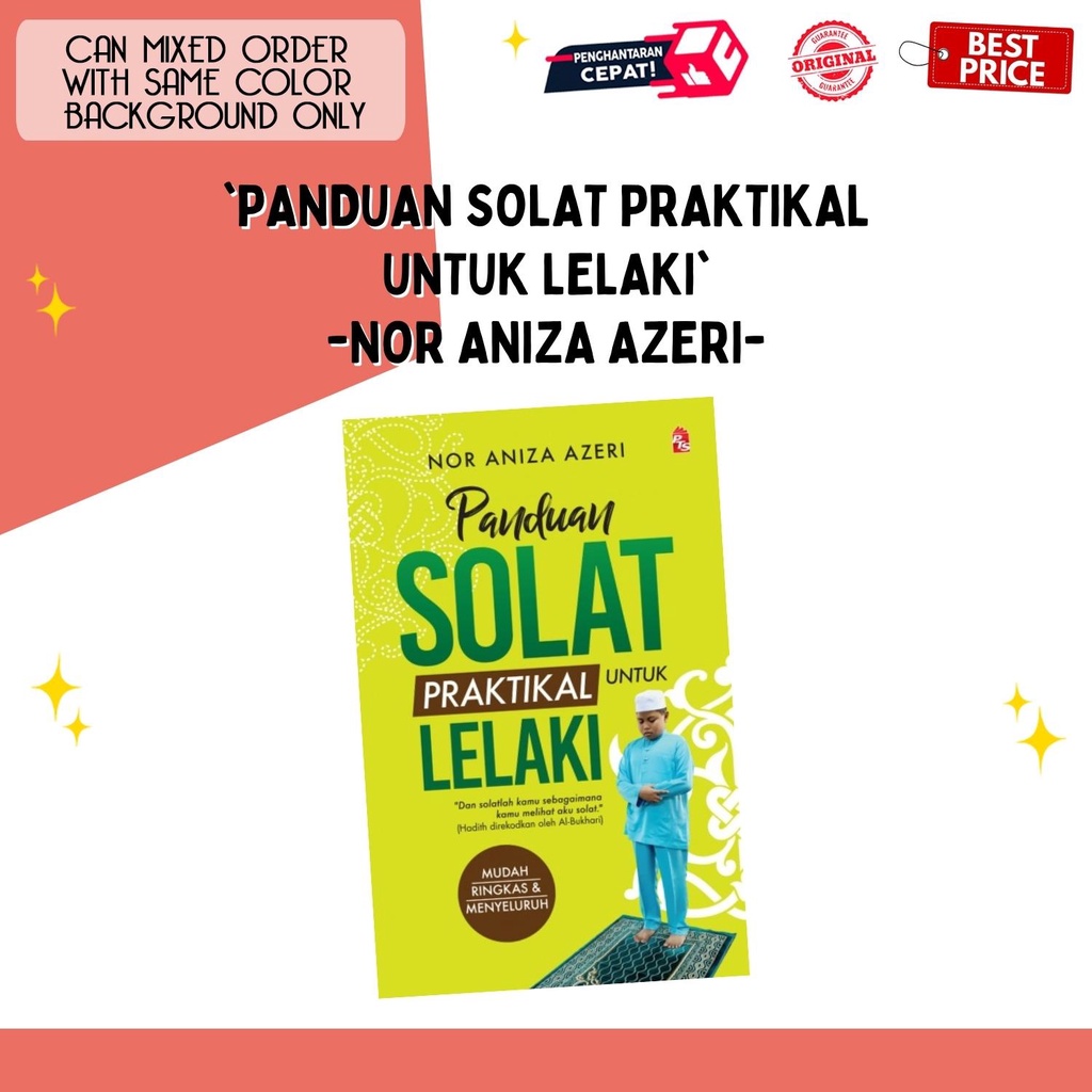 Panduan Solat Praktikal Untuk Lelaki [PTS] Mudah | Ringkas & Menyeluruh ...