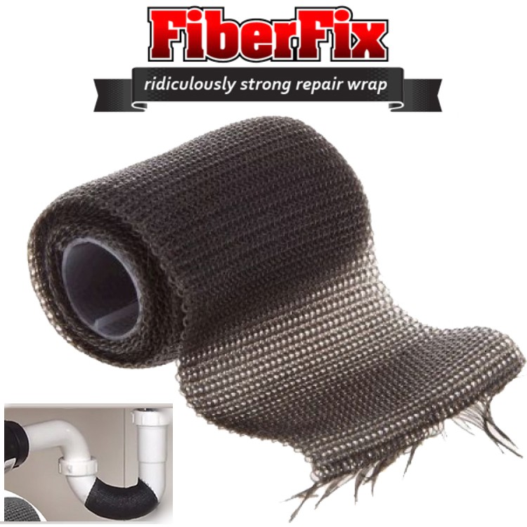 【SUPER STRONG】 Fiber Fix 50mm Waterproof Seal Stop Leaks Fiberglass