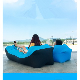 Inflatable shop outdoor bed