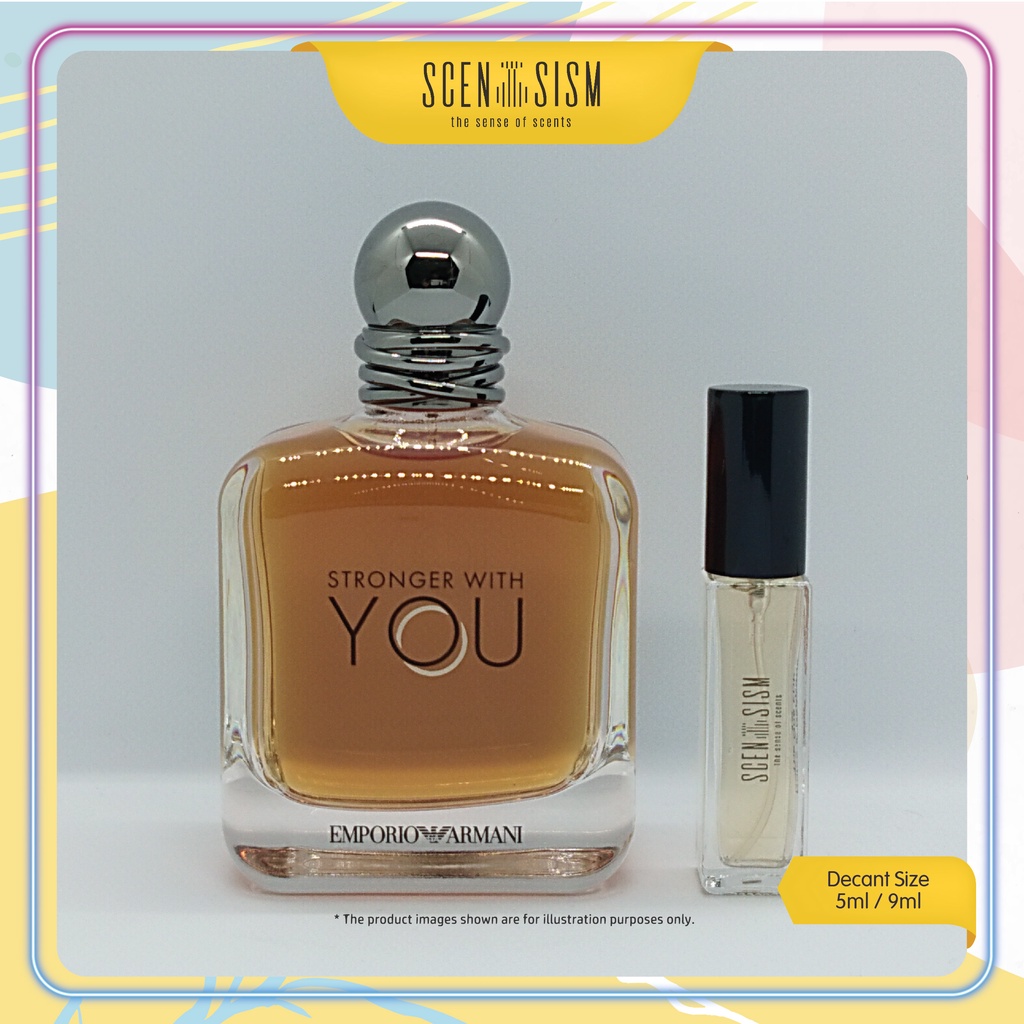 Decant ] Emporio Armani Stronger With You EDT for Men 5ml / 9ml | Shopee  Malaysia