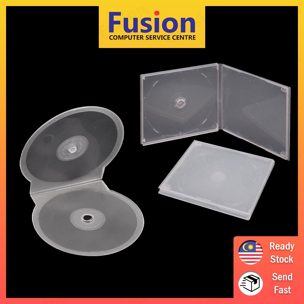 CD VCD DVD PS case cover protector cases PP casing Round or Square ( Single / Double )