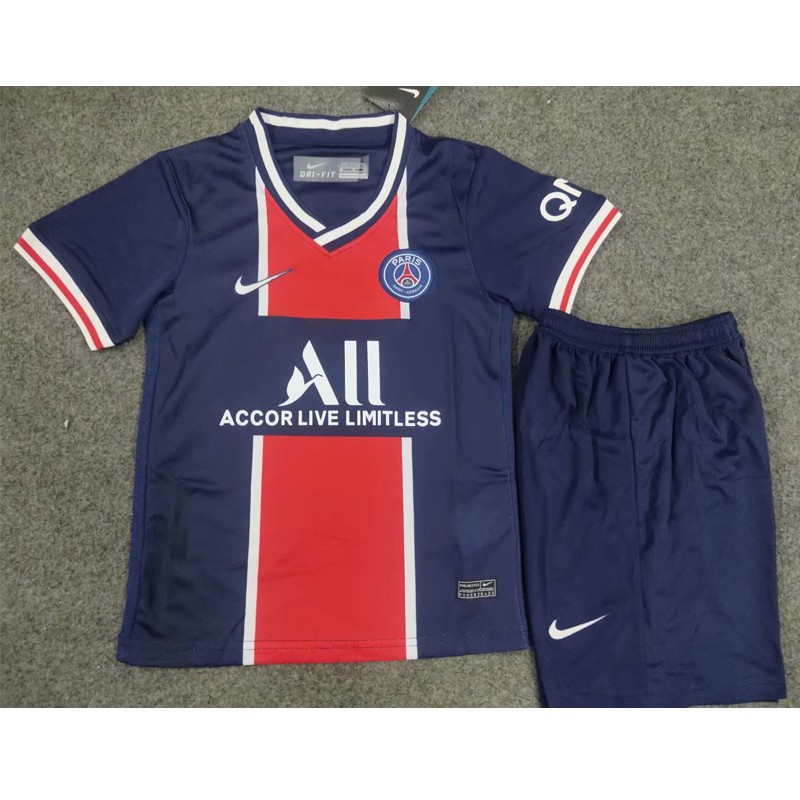 psg jersey and shorts