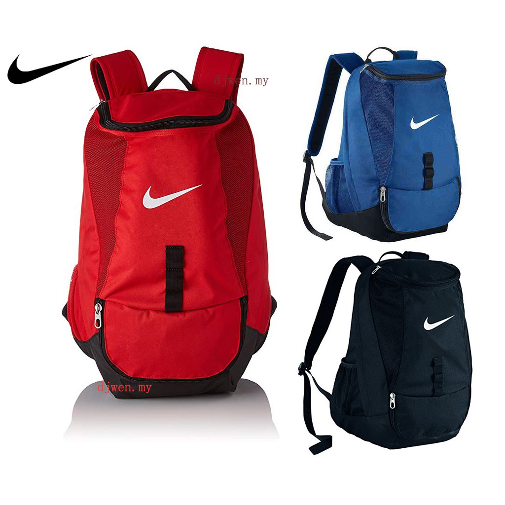 nike club team swoosh backpack red