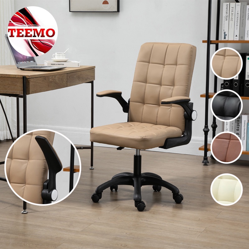 Teemo Ergonomic Comfortable Backrest Stylish Office And Gaming Chair With Adjustable Handrest