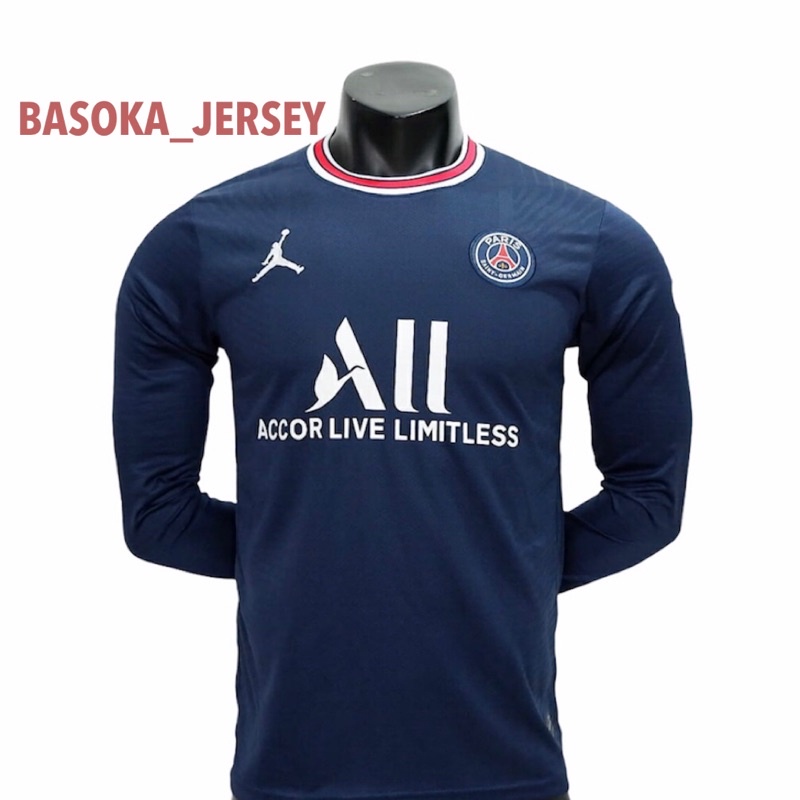 psg long sleeve jersey 2021