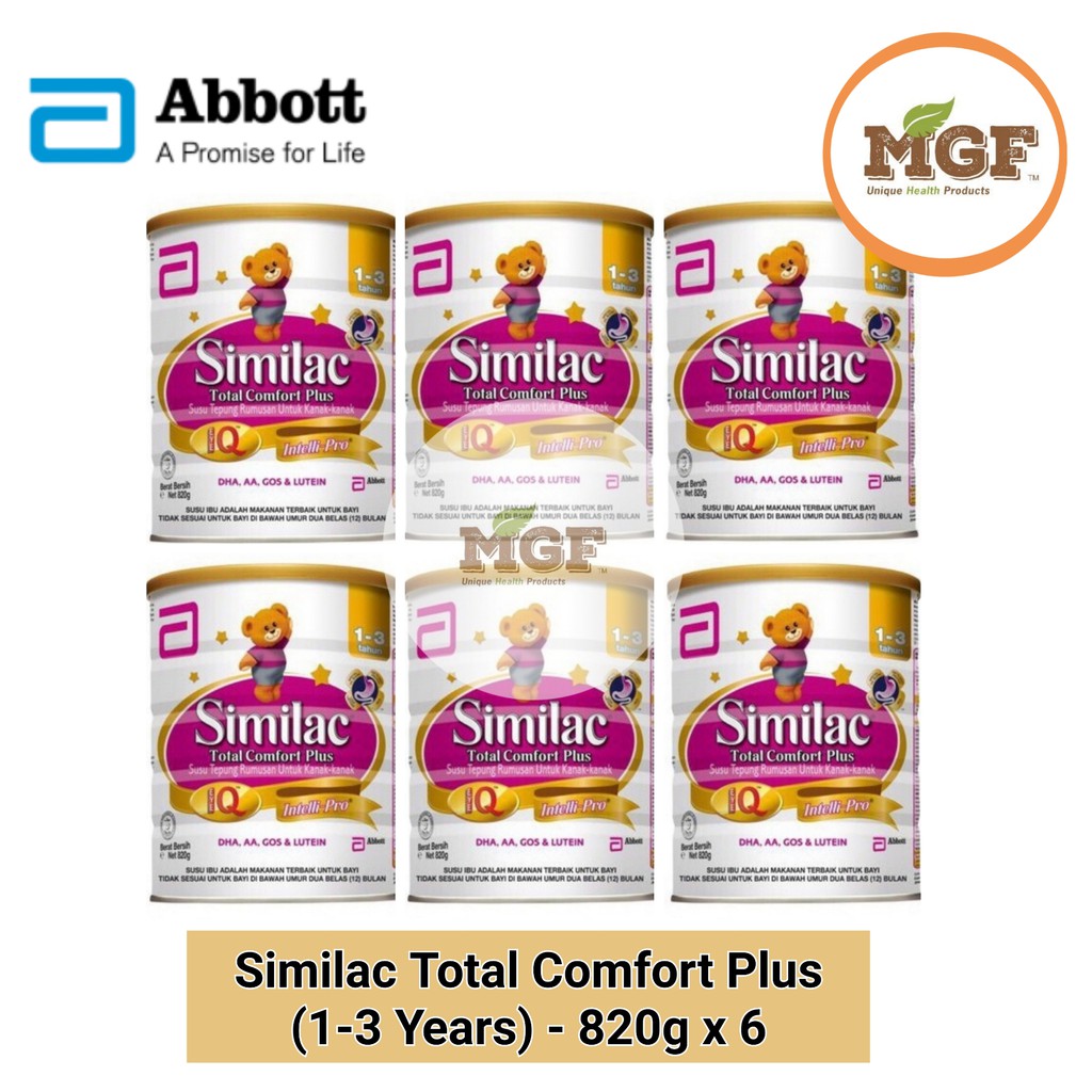 Similac Total Comfort Plus 820g X 6 Exp 03 2021 Shopee Malaysia
