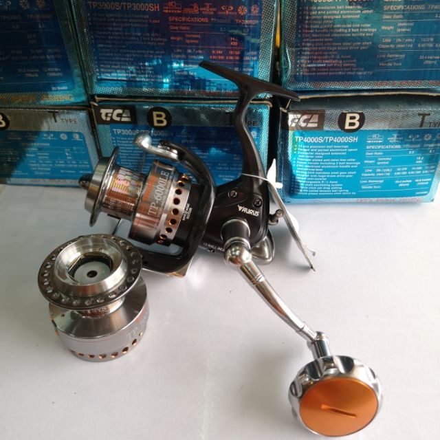 TICA TAURUS 3000/4000/6000 FISHING REEL Shopee Malaysia