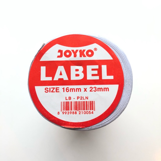 Joyko White 2-Row Label Paper - P2LN