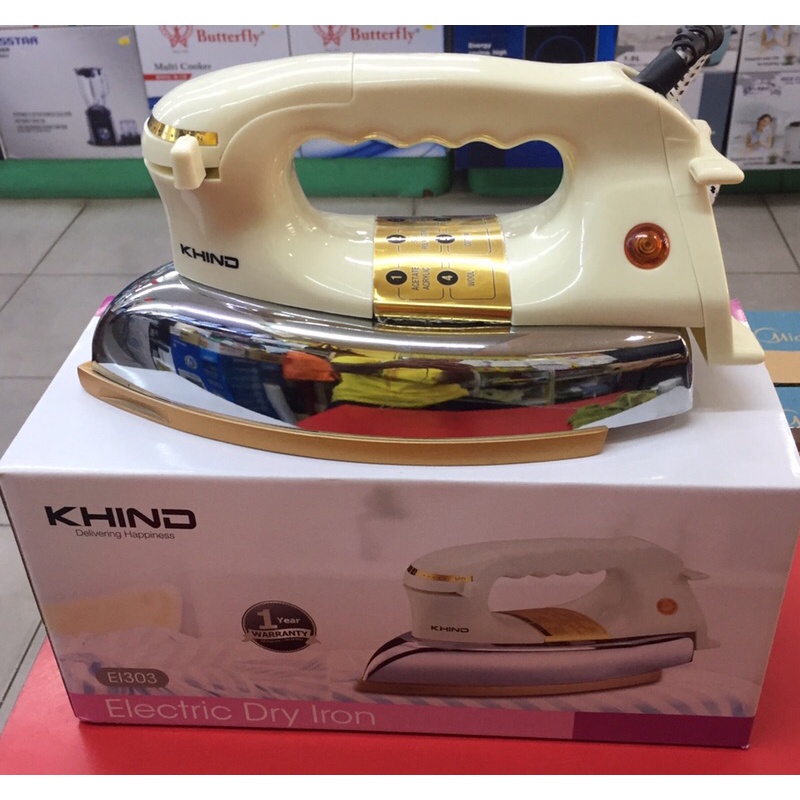 Khind Dry Iron Nonstick 2Kg (EI403) Shopee Malaysia