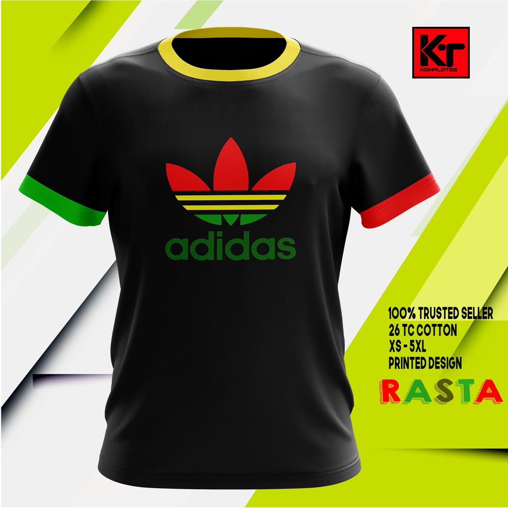 adidas rasta t shirt