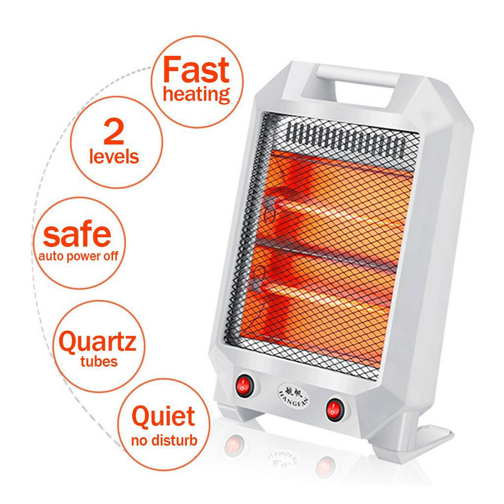 600W 220V Portable Electric Heater Winter Warmer Fan Silent Home Office Desktop Heater