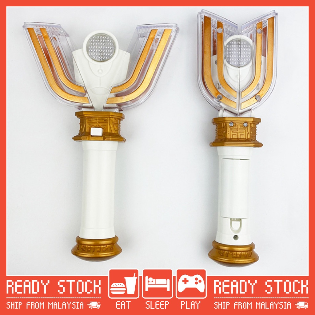 OEM 23cm Light and Sound Sparklence Transform Ultraman Tiga Riser Final ...