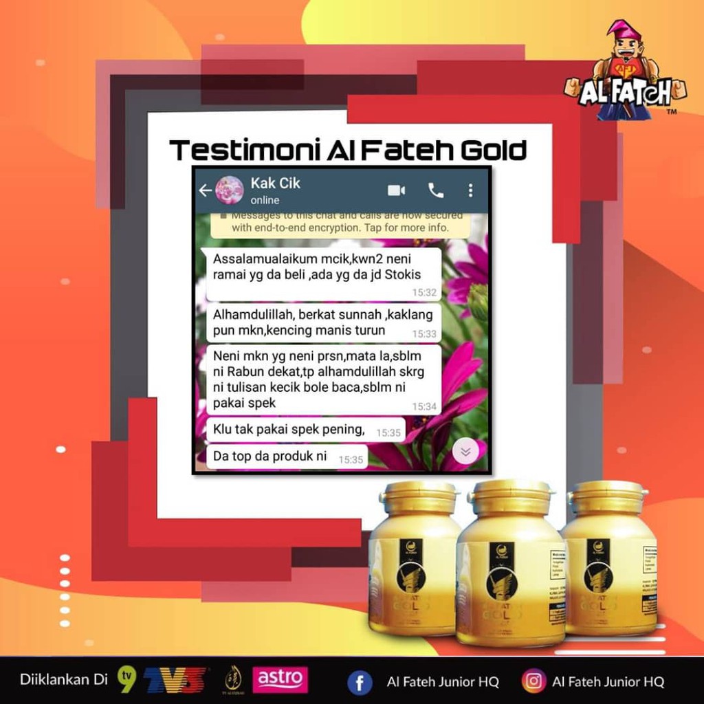 Original Al Fateh Gold New Packaging Al Fateh Alami Shopee Malaysia