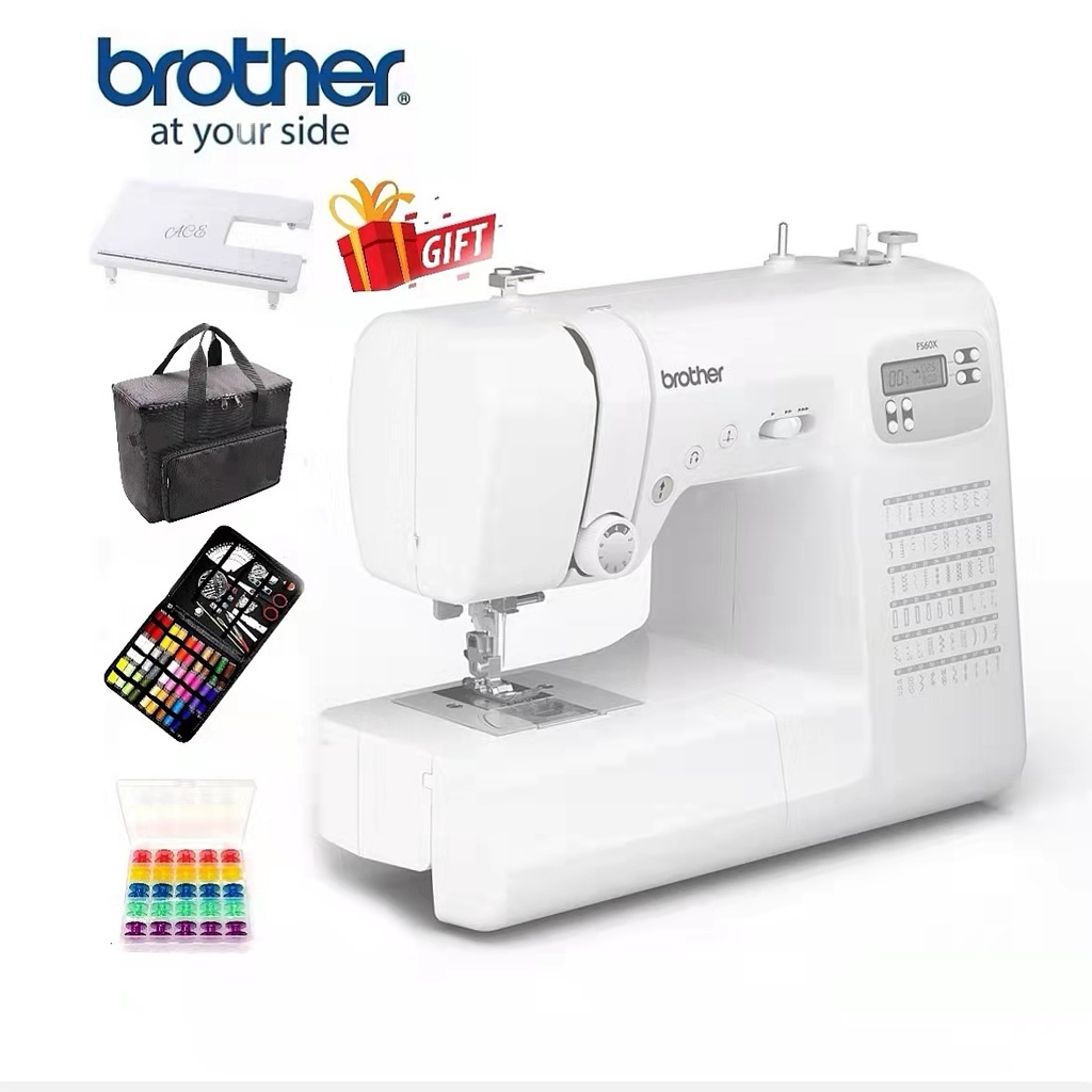 BROTHER EXTRA TOUGH FS60X COMPUTERIZED PORTABLE SEWING MACHINE / MESIN