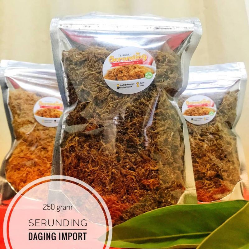 Serunding Daging Asli Kampung Laut 100 Ori Shopee Malaysia