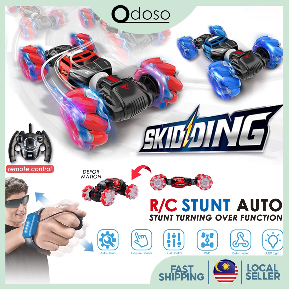 ODOSO ERT001 Hand Gesture Stunt Car Dual Remote Control Twister Remote