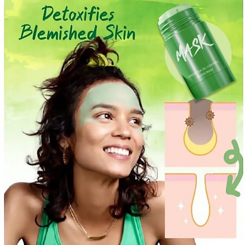 HOT SALE Original Green Tea Mask Stick Blackhead Removal Buang