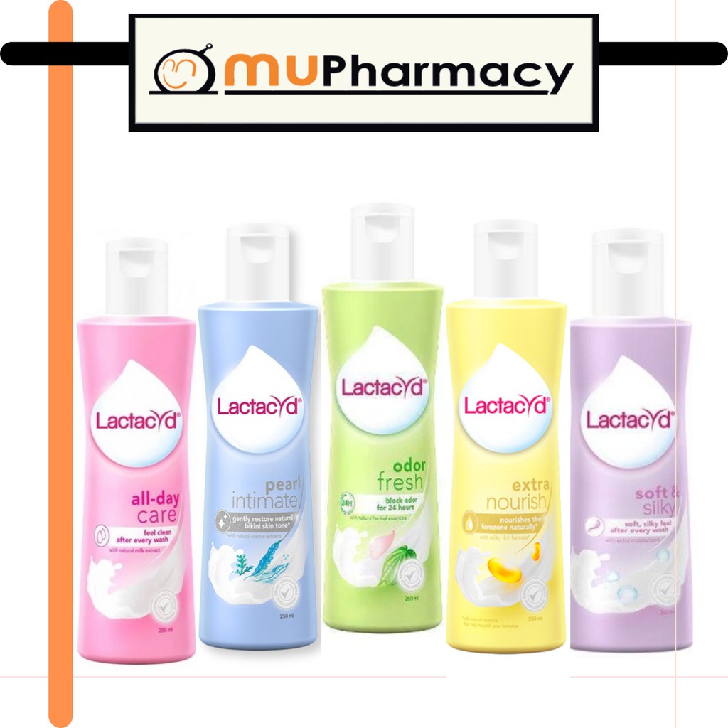 Lactacyd Feminine Wash 250ML/2X250ML (All Day Care/ Pearl Intimate
