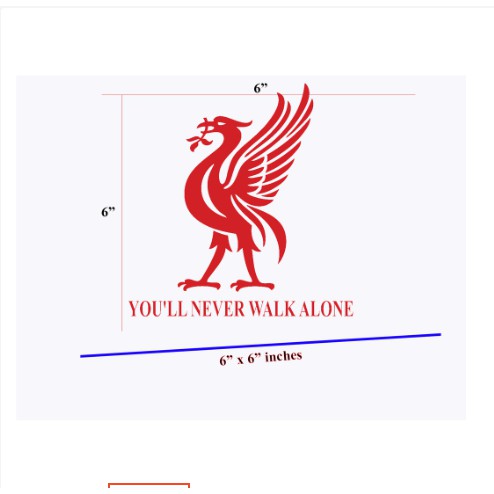 Fussball Sport You Ll Never Walk Alone Liverpool Fc Liverbird Aufkleber Eintrittskarten