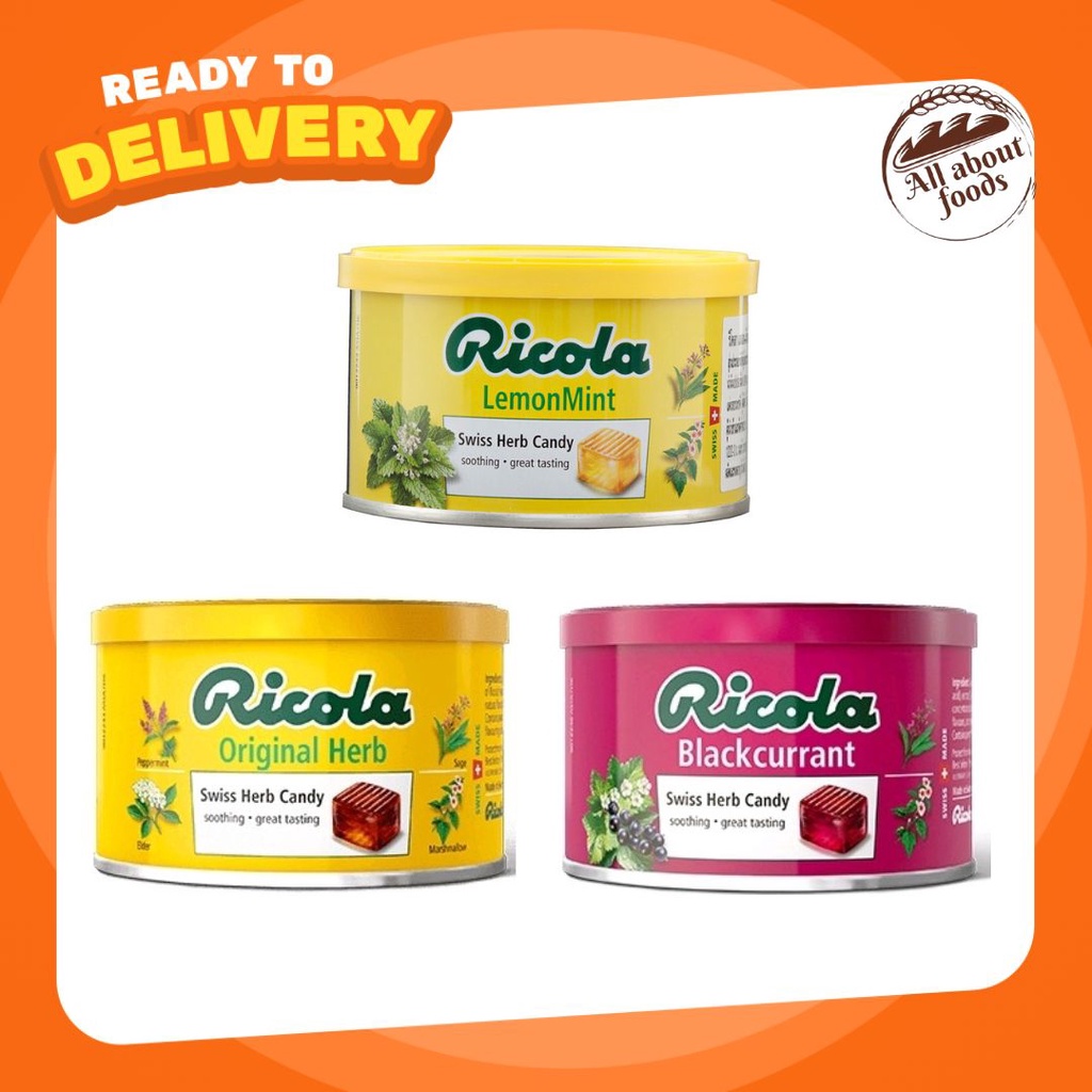 Ricola Lemon Mint Herbal Candy LemonMint 100 grams Shopee Malaysia