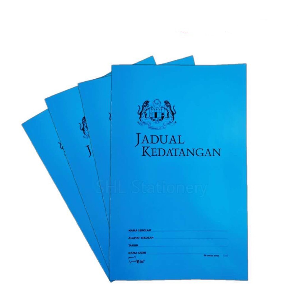 Jadual Kedatangan Buku Attendance Book Rekod Kehadiran Murid Shopee Malaysia