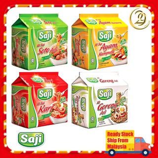 Saji Mi Kari Mi Goreng Asli 5 P