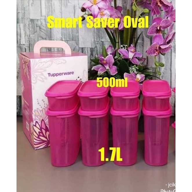 Tupperware Smart Saver Oval Set (8pcs) | Shopee Malaysia