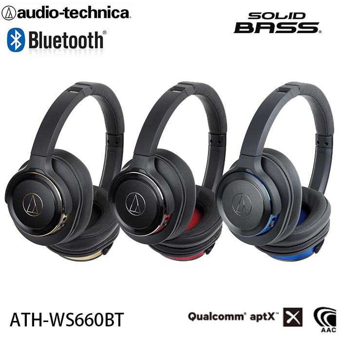 Audio Technica Ath Ws660bt Free Storage Bag Solid Bass Wireless Shopee Malaysia