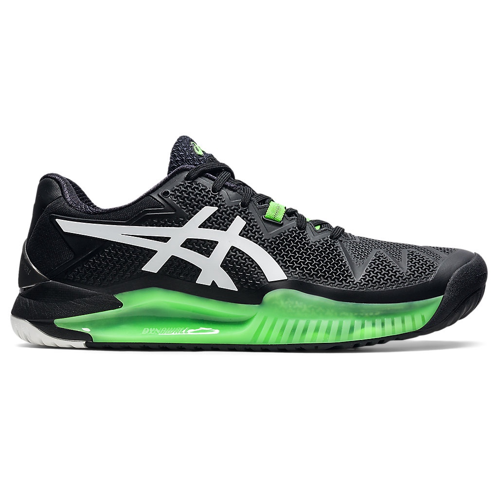 Asics GelResolution 8 Men Tennis Shoes (Black) Shopee Malaysia