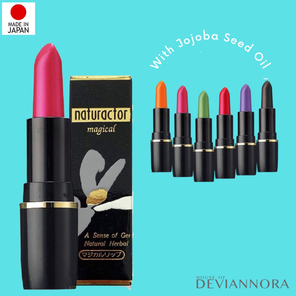 [ORIGINAL JAPAN] Meiko Naturactor Magical Lipstick Shopee Malaysia