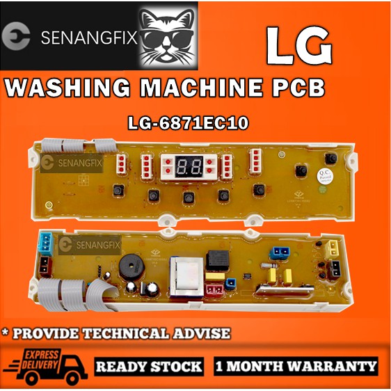 Washing Machine Pcb Board LG6871EC1033U/ WFF969TC LG BOARD THAILAND Shopee Malaysia