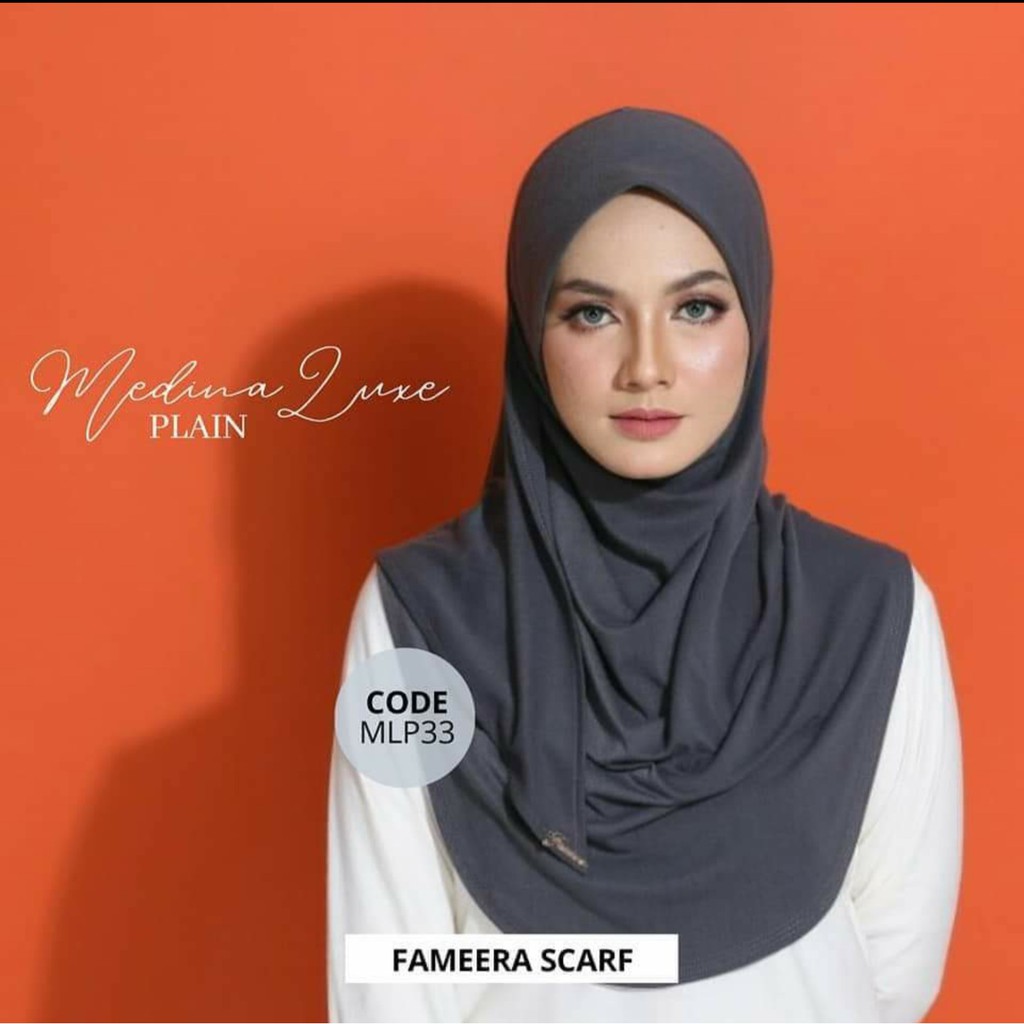 Tudung Sarung Kosong Berdagu Tudung Viral Less Pin Less Iron Fameerascarf Size M Shopee Malaysia