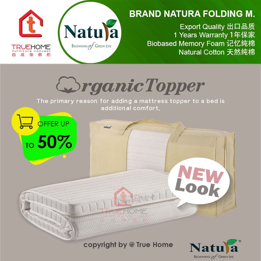 NATURA Bio Topper Mattress | Shopee Malaysia