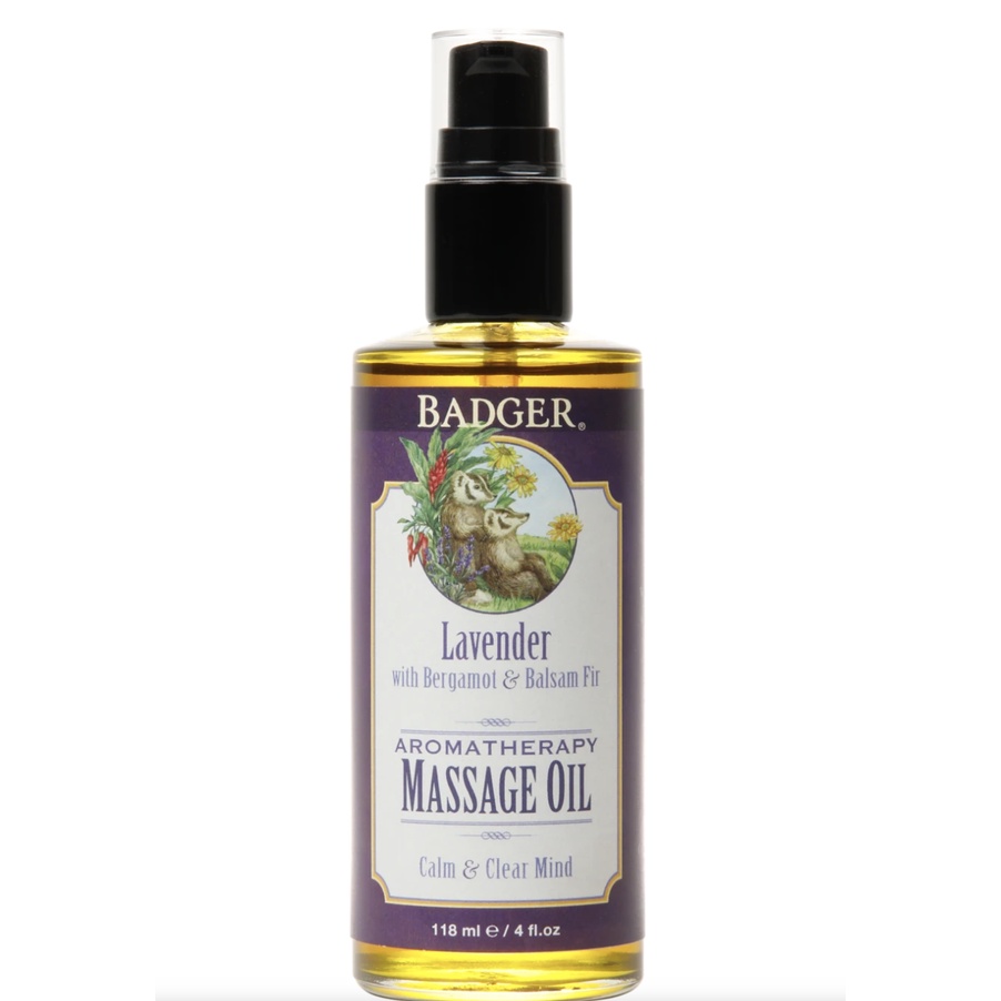 Badger Organic Lavender Aromatherapy Massage Oil Shopee Malaysia