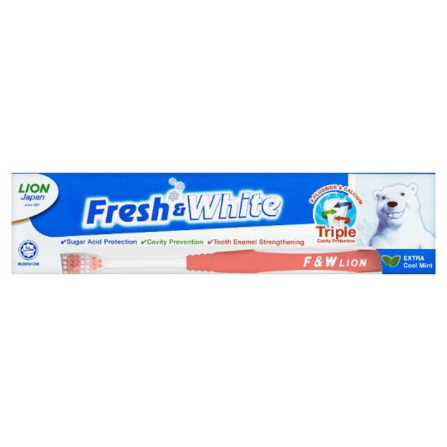 lion fresh and white toothpaste