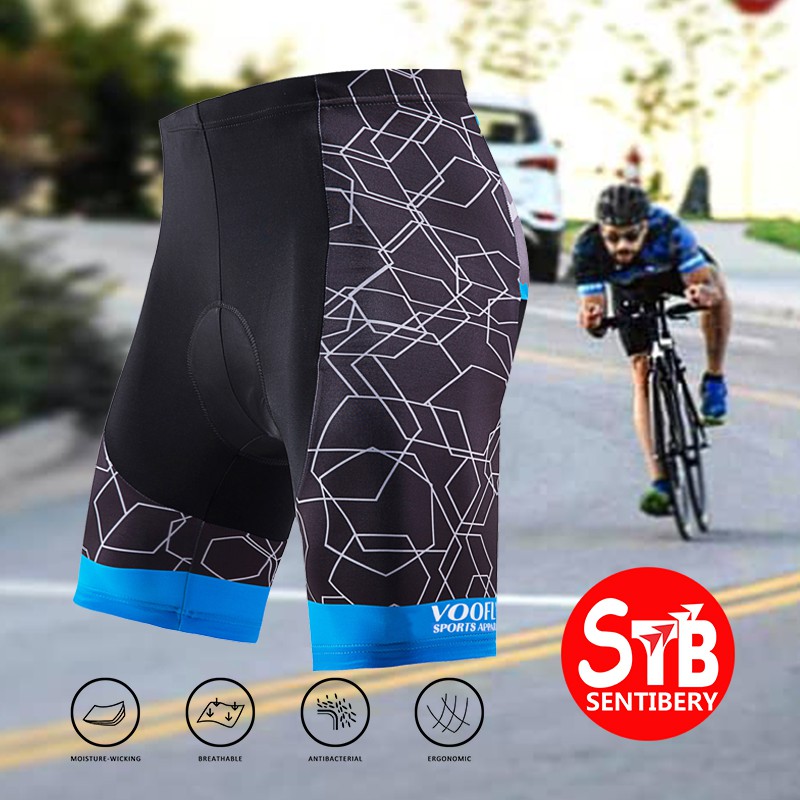 moisture wicking bike shorts