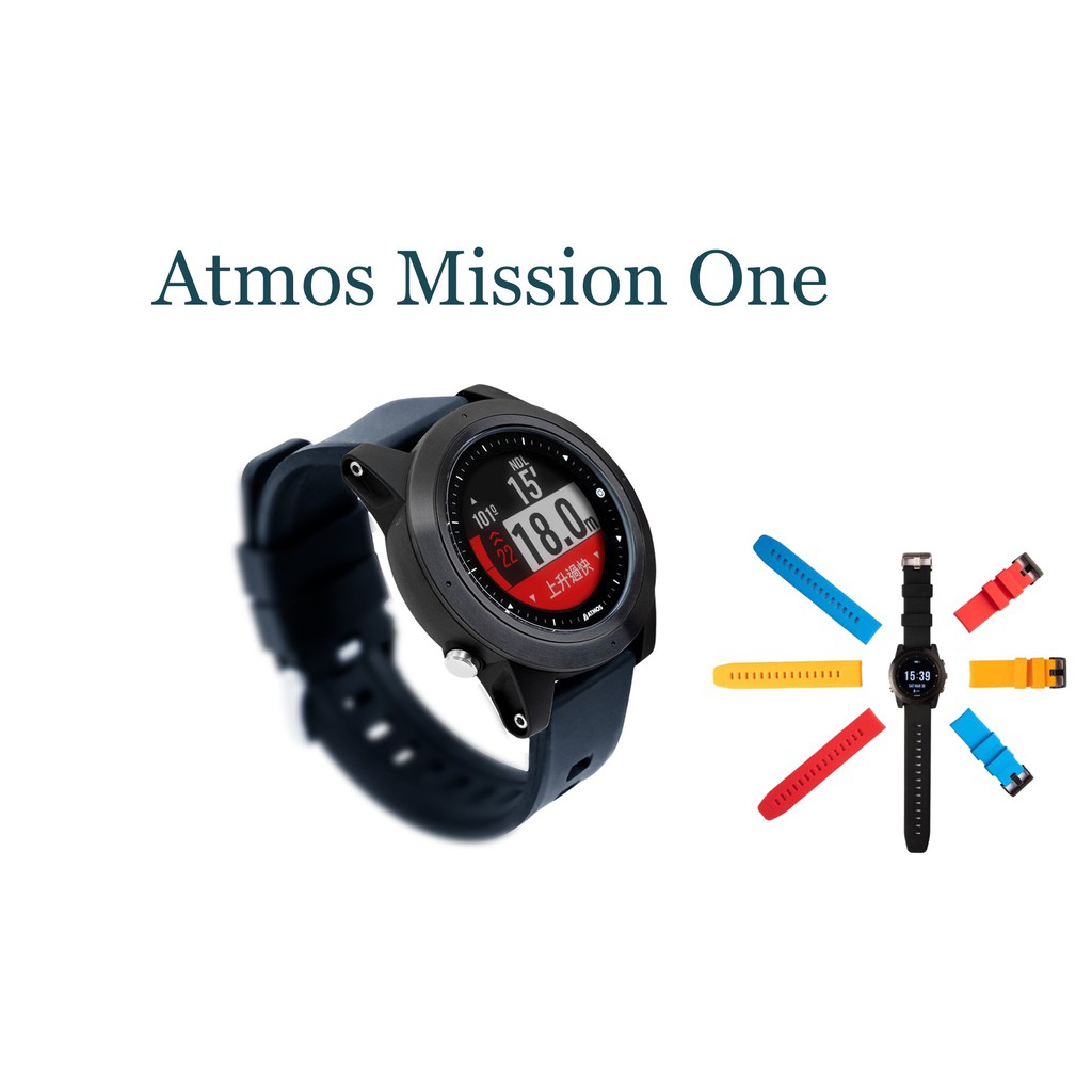 ATMOS Mission One Dive Computer Color Display Bluetooth Pairing Rechargeable