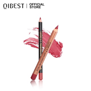QIBEST Lipstick Lipliner Pencil Moisturizing Matte Waterproof Lip Makeup - 15 Colors